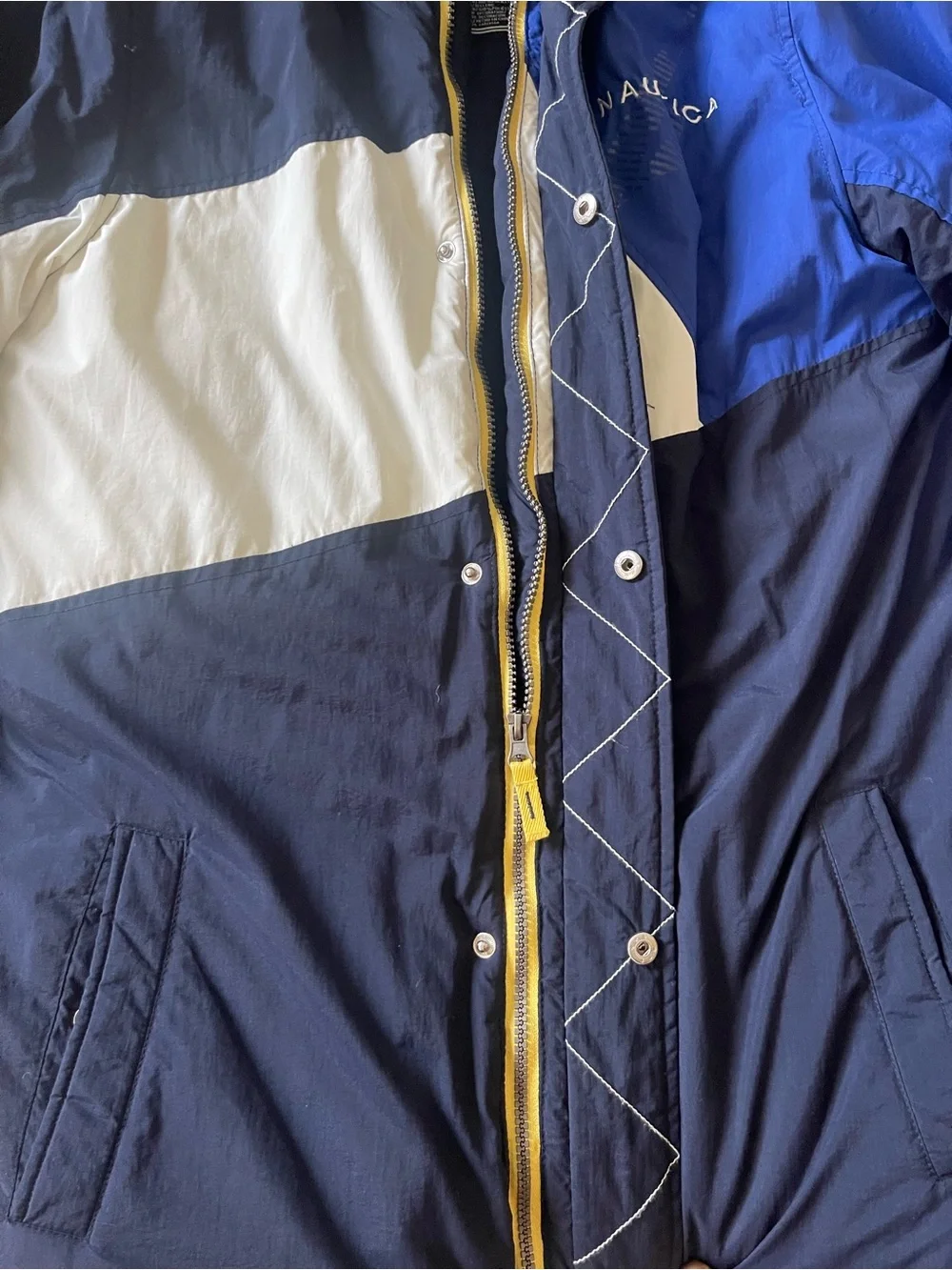 Nautica Colorblock Snorkel Coat - EUC